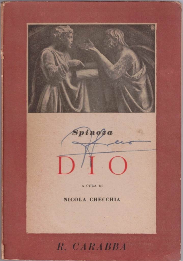 Spinoza, Dio, a cura di N. Checchia