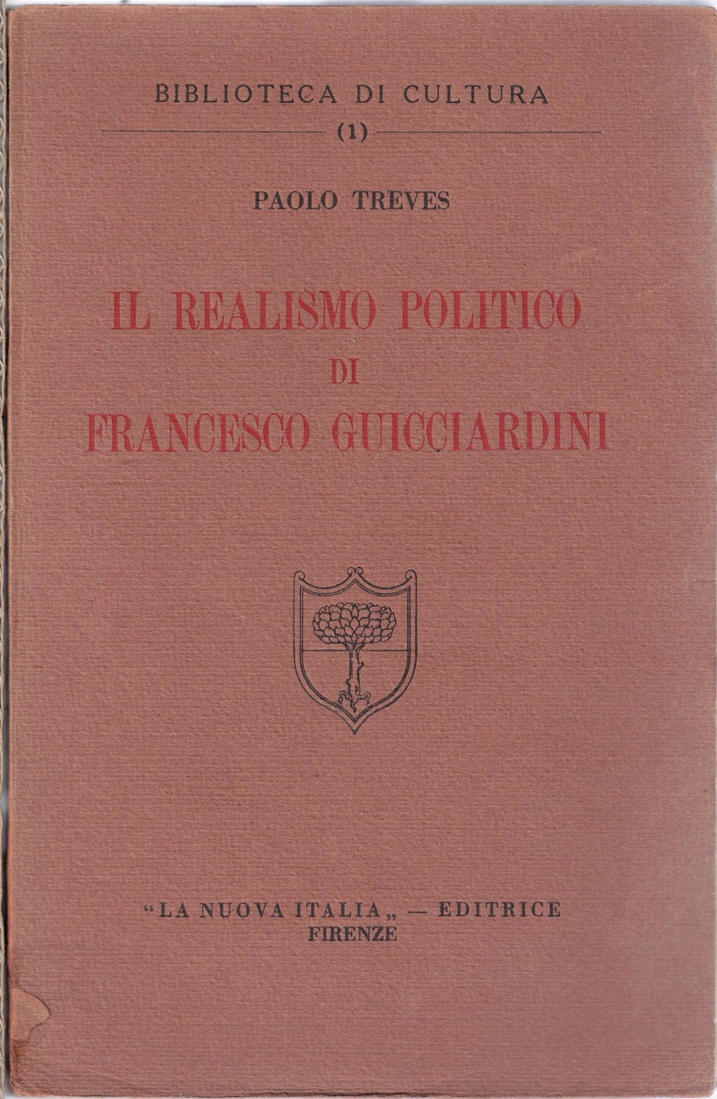 Treves, Il realismo storico di Francesco Guicciardini