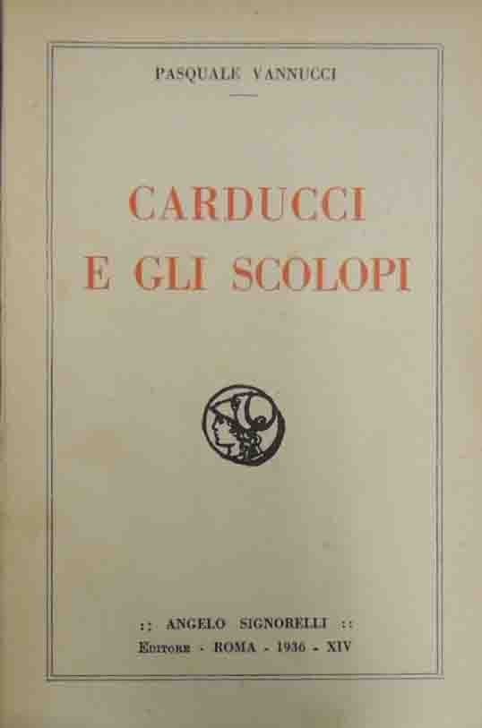 Vannucci, Carducci e gli scolopi