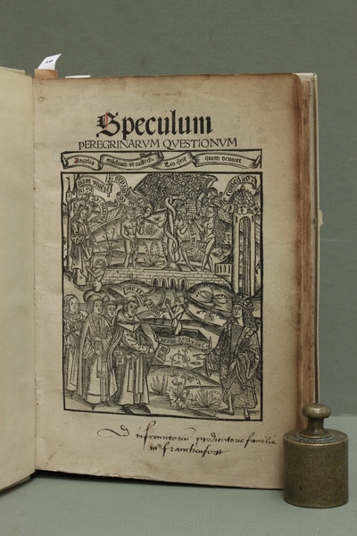 Speculum peregrinarum quaestionum.