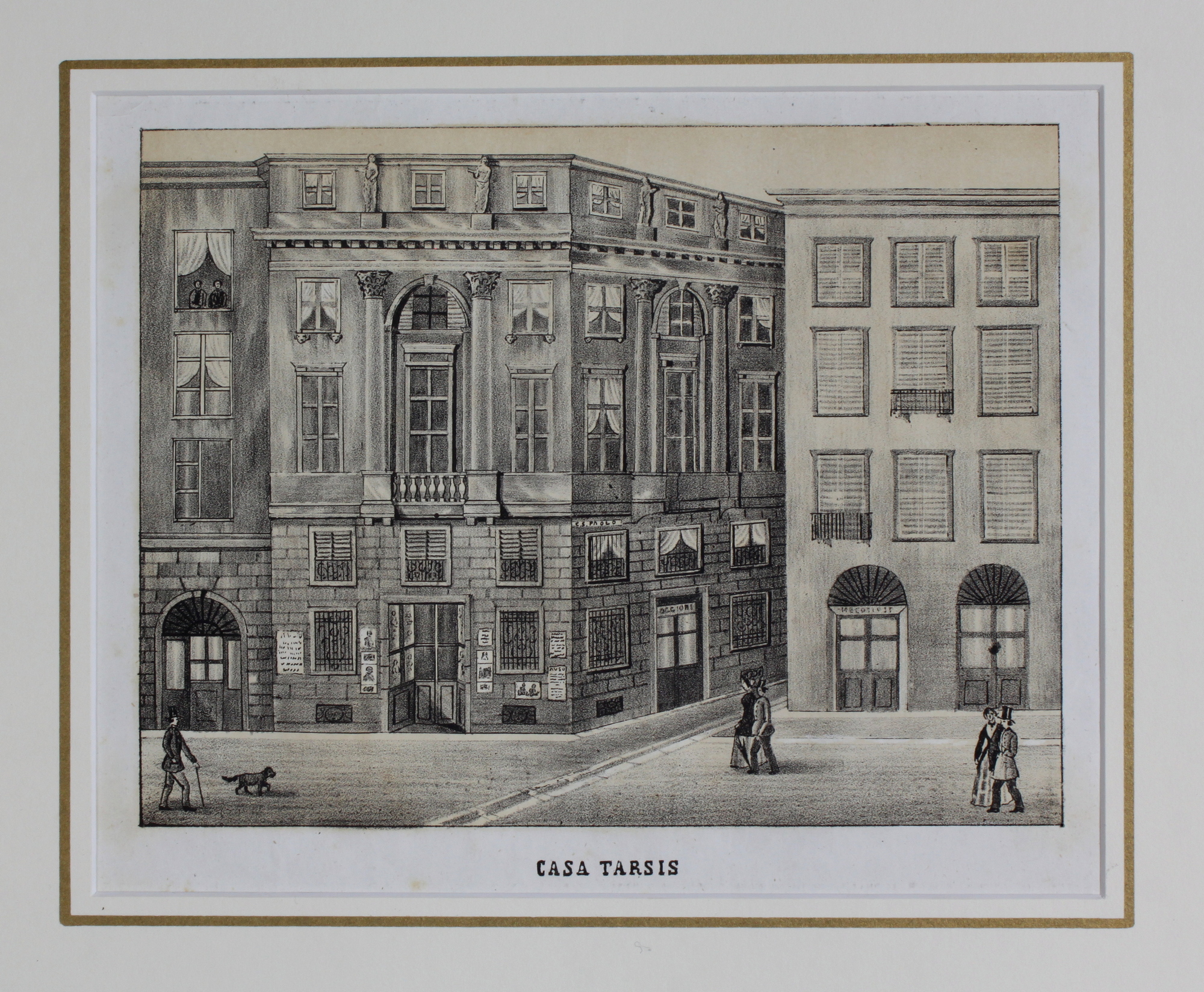 Casa Tarsis. Milano, Giuseppe Ramazzotti e Luigi Bezzera, 1852.