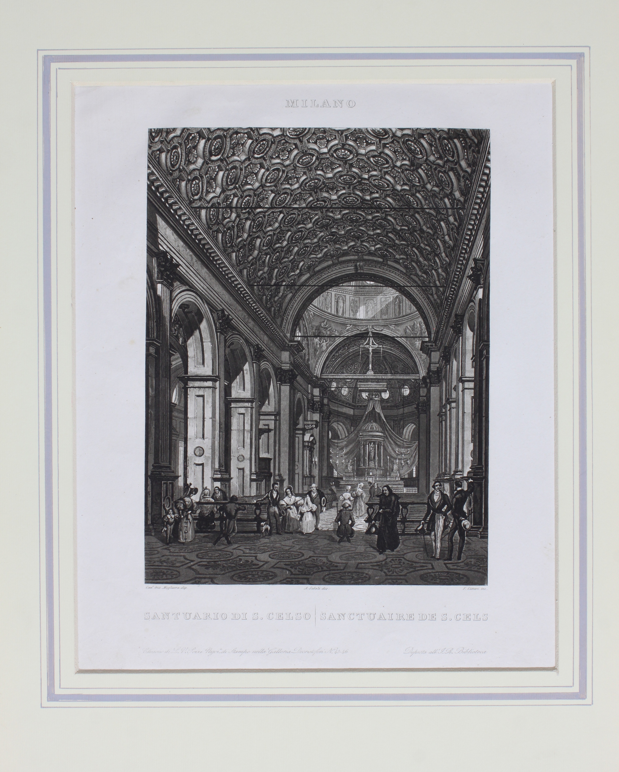 CITTERIO FRANCESCO. Santuario di S. Celso / Sanctuaire de S. …
