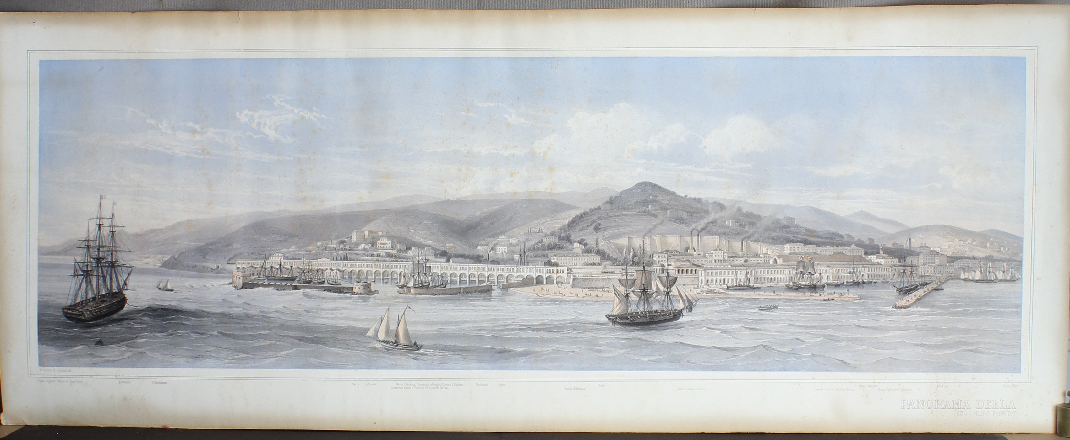 CONTARINI LUIGI - CUVILLIER ADRIEN - JACOTTET LOUIS JEAN. Panorama …