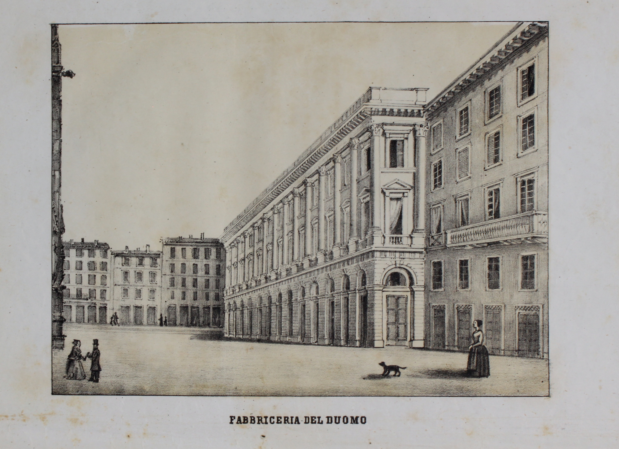 Fabbriceria del Duomo. Milano, Giuseppe Ramazzotti e Luigi Bezzera, 1852.