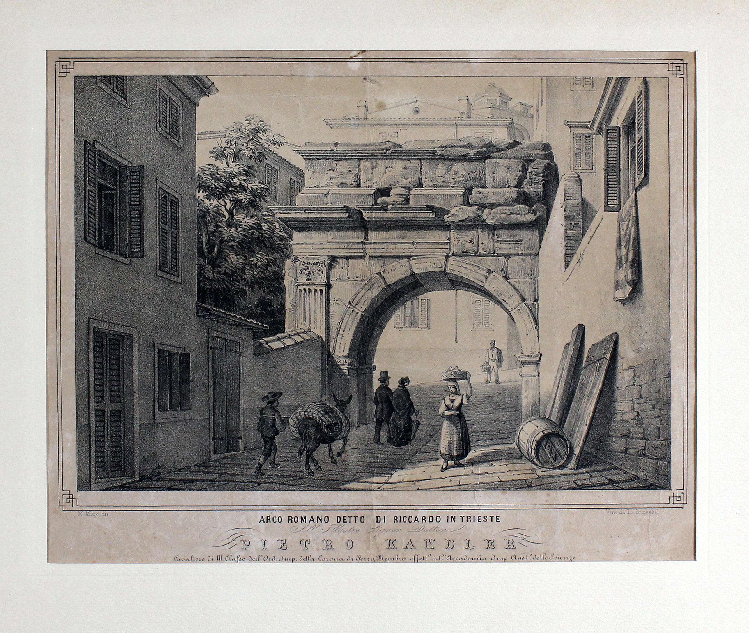 MORO MARCO. Arco Romano detto di Riccardo in Trieste. - …