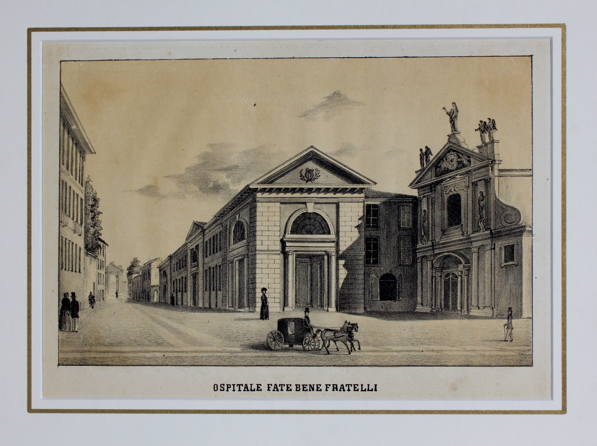 Ospitale Fate Bene Fratelli. Milano, Giuseppe Ramazzotti e Luigi Bezzera, …