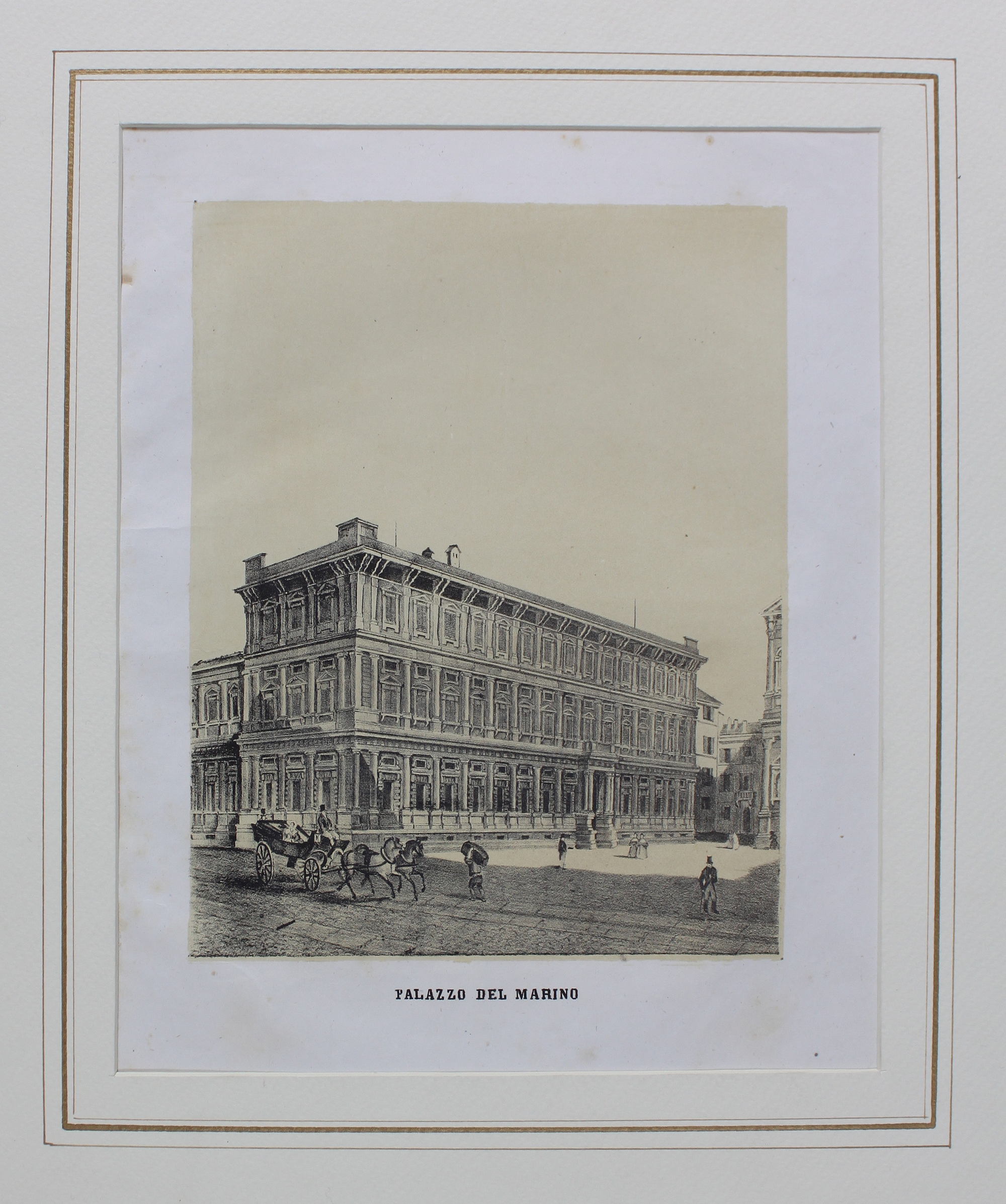 RAMAZZOTTI GIUSEPPE - BEZZERA LUIGI. Palazzo del Marino. Milano, Giuseppe …