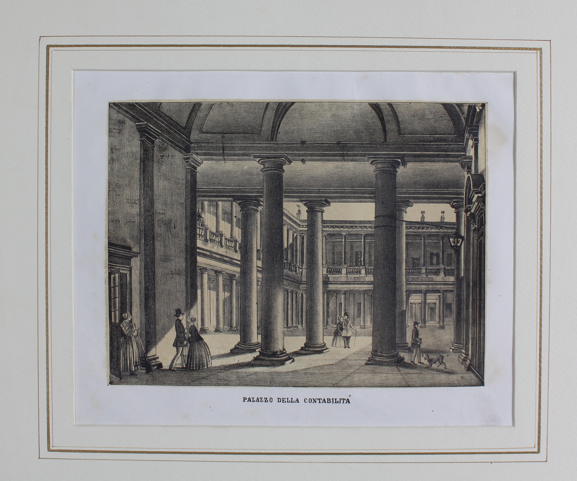 RAMAZZOTTI GIUSEPPE - BEZZERA LUIGI. Palazzo della Contabilità. Milano, Giuseppe …