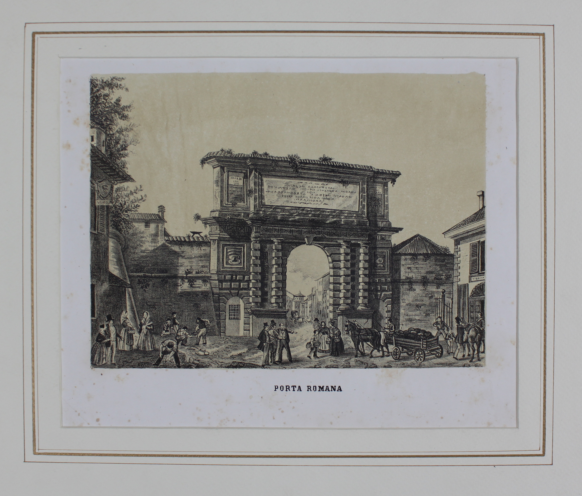 RAMAZZOTTI GIUSEPPE - BEZZERA LUIGI. Porta Romana. Milano, Giuseppe Ramazzotti …