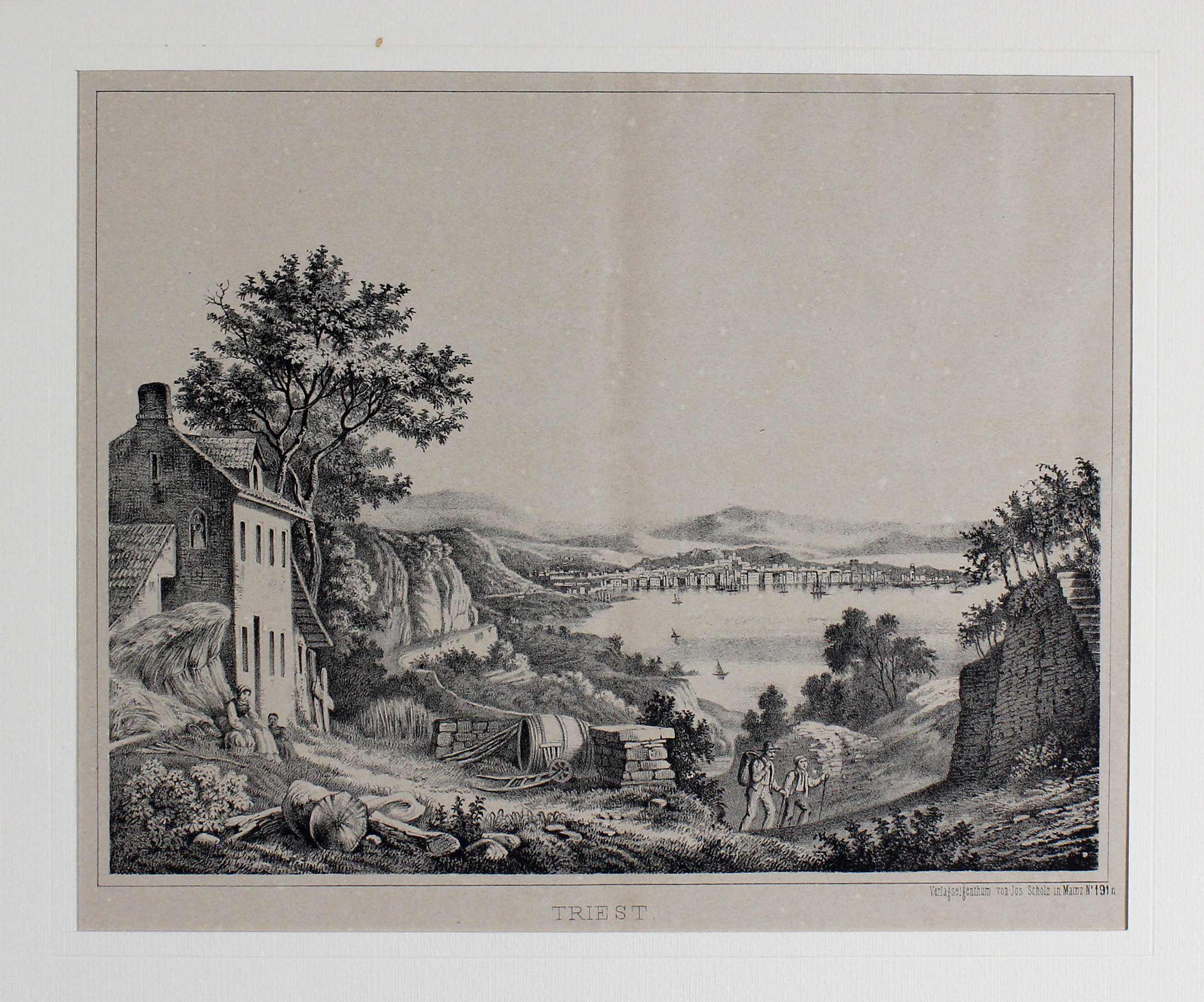 SCHOLZ JOSEPH KARL. Triest. - Magonza, Verlagseigenthum von Jos Scholz …
