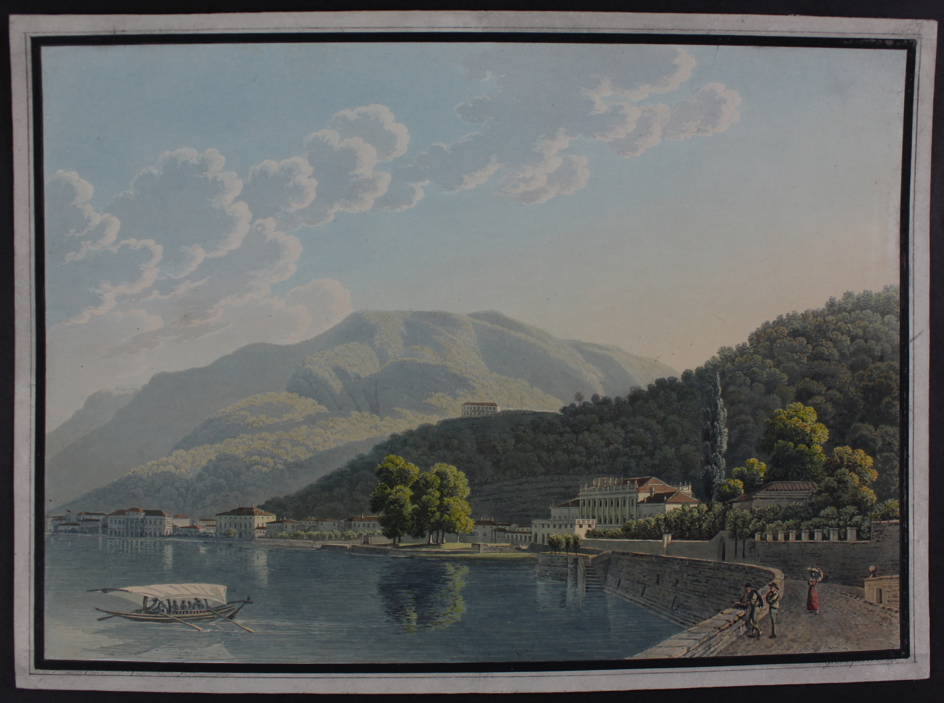 WETZEL JOHANN JACOB. Le Faubourg de Vico à Come. Zurigo, …