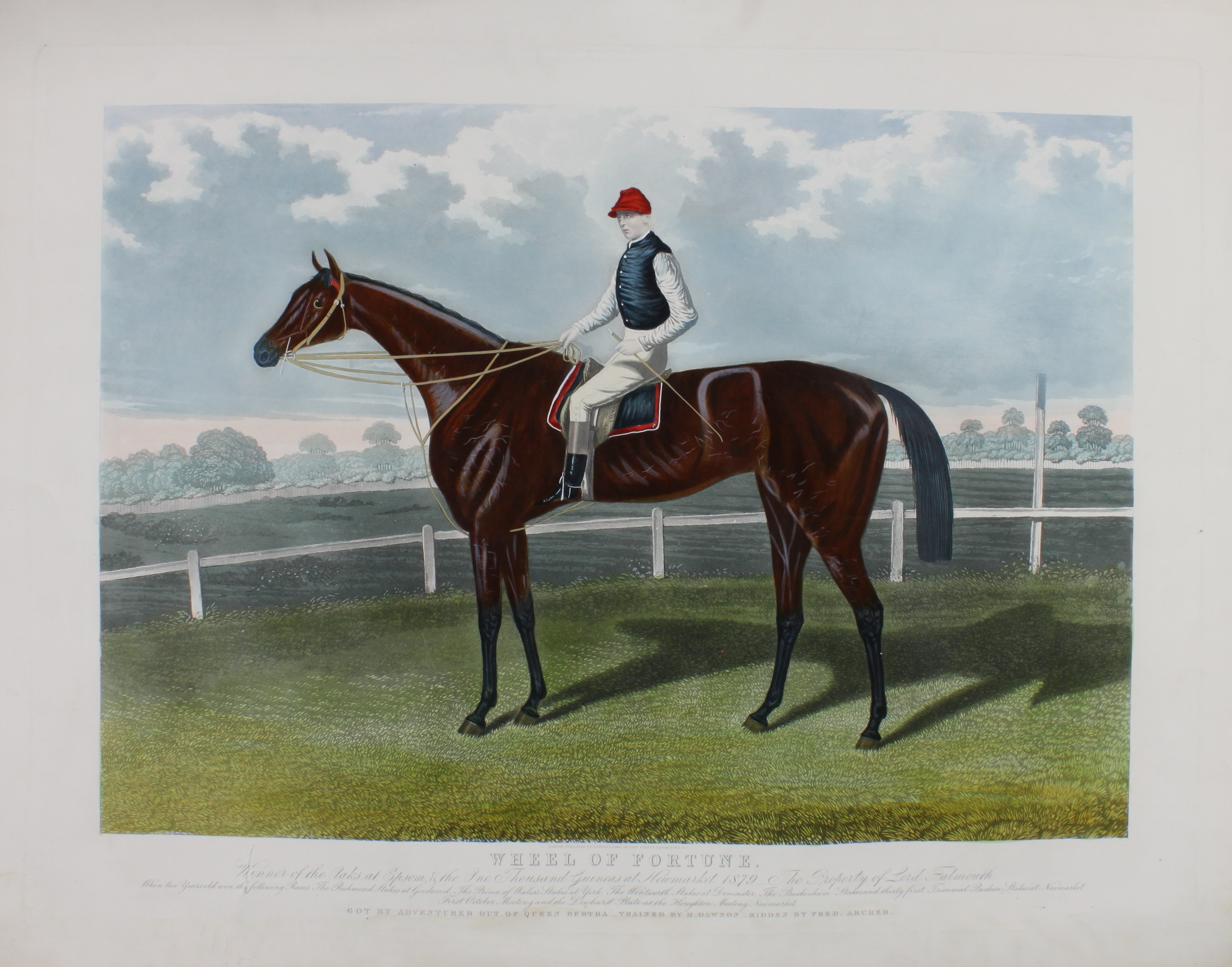 Wheel of fortune. Winner of the Paks at Epsom, & …