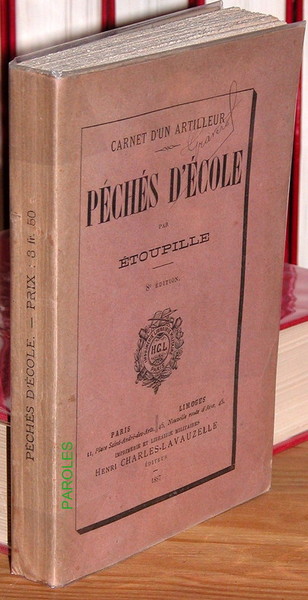 Carnet d'un artilleur - Péchés d'école.