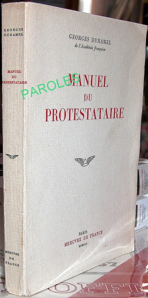 Manuel du protestataire.