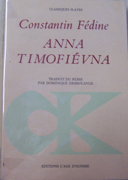 Anna Timofiévna.