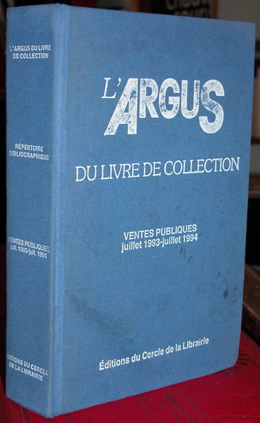 L'Argus du livre de collection [1995].