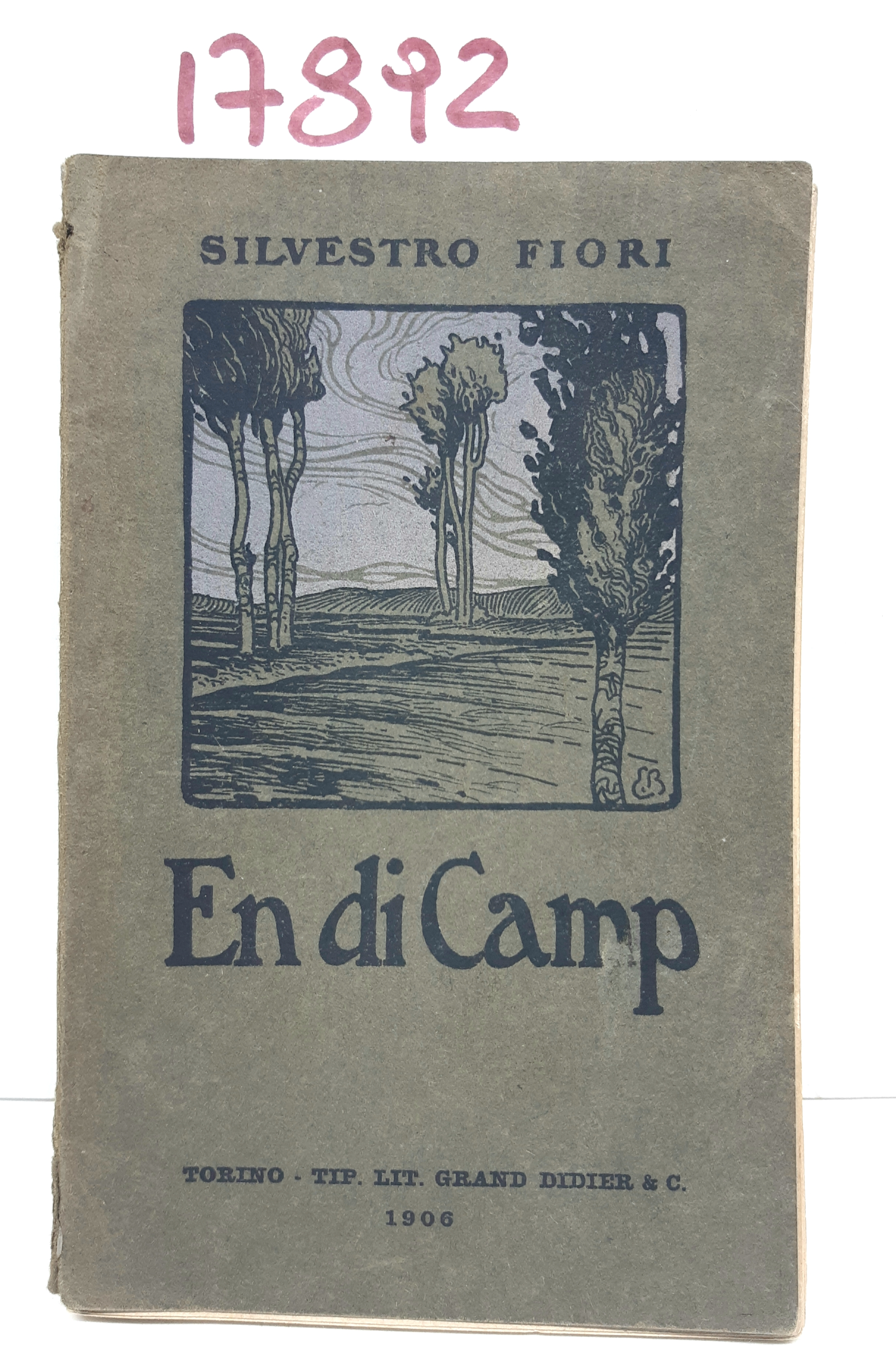 Silvestro Fiori En di camp 1906 Torino