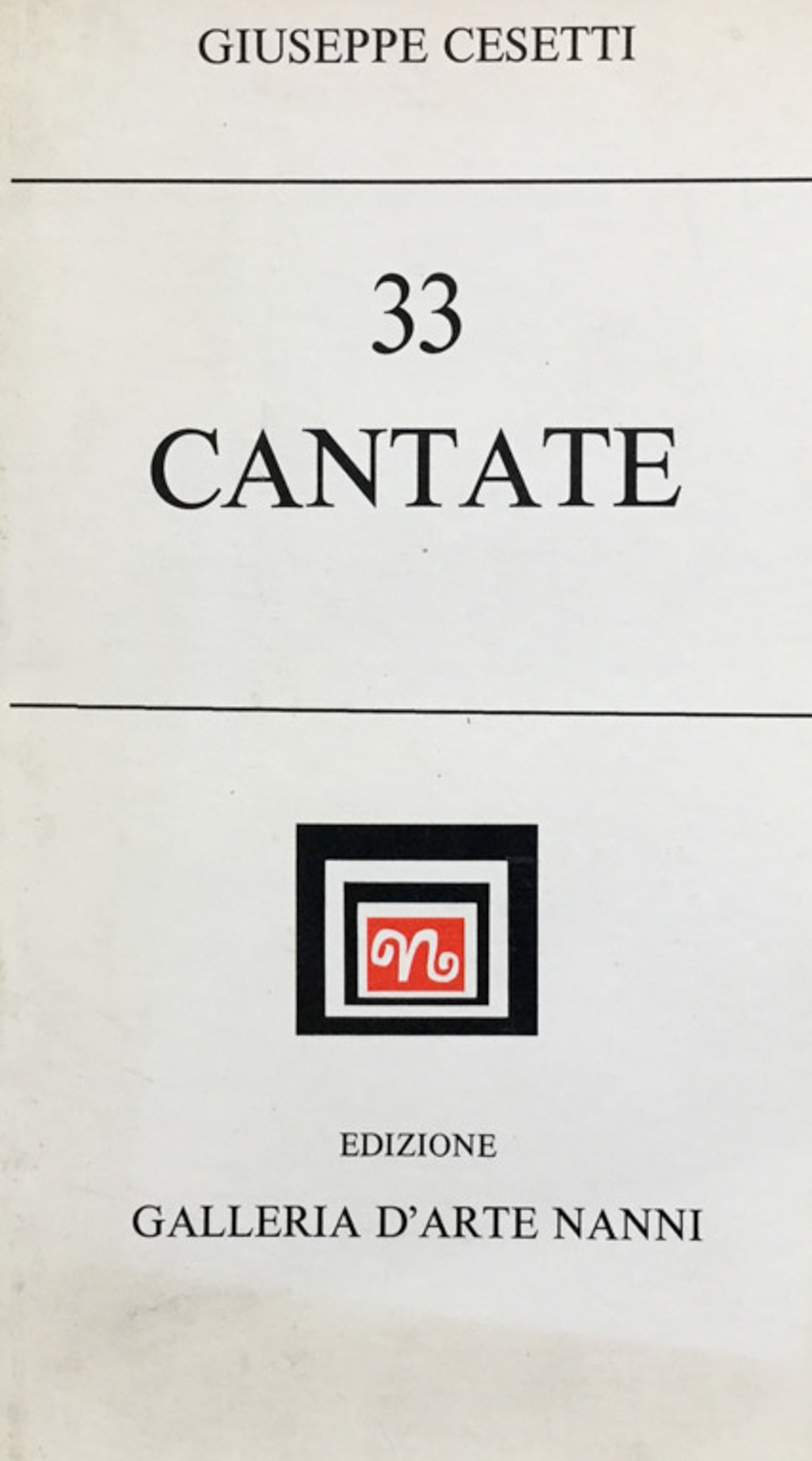 33 cantate