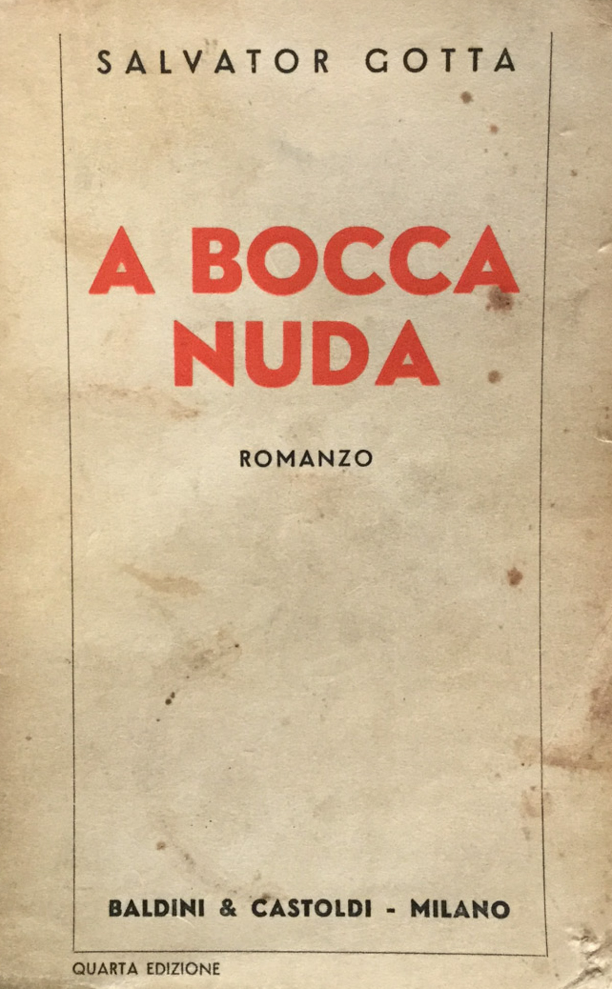 A bocca nuda