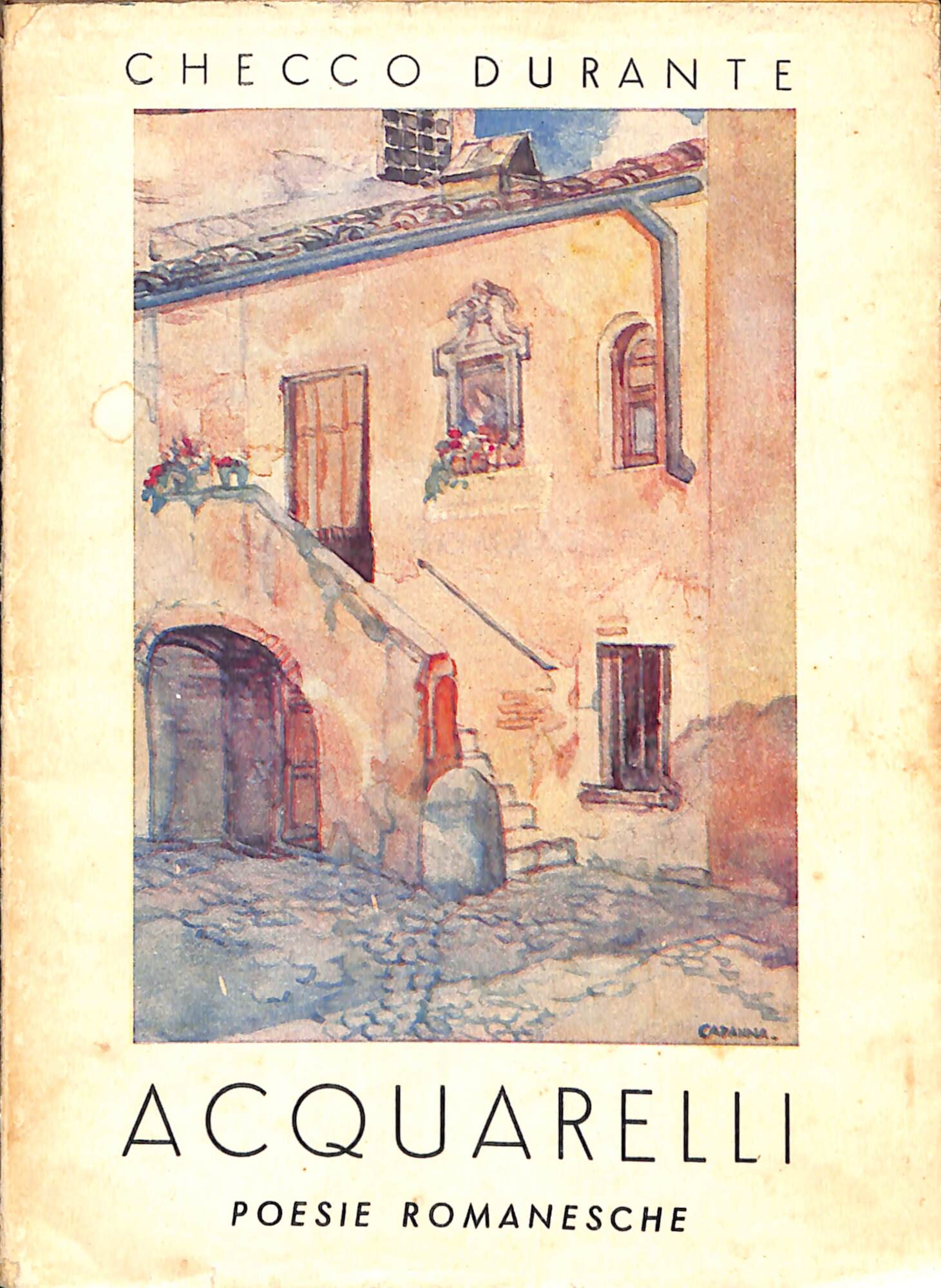 Acquarelli : poesie romanesche