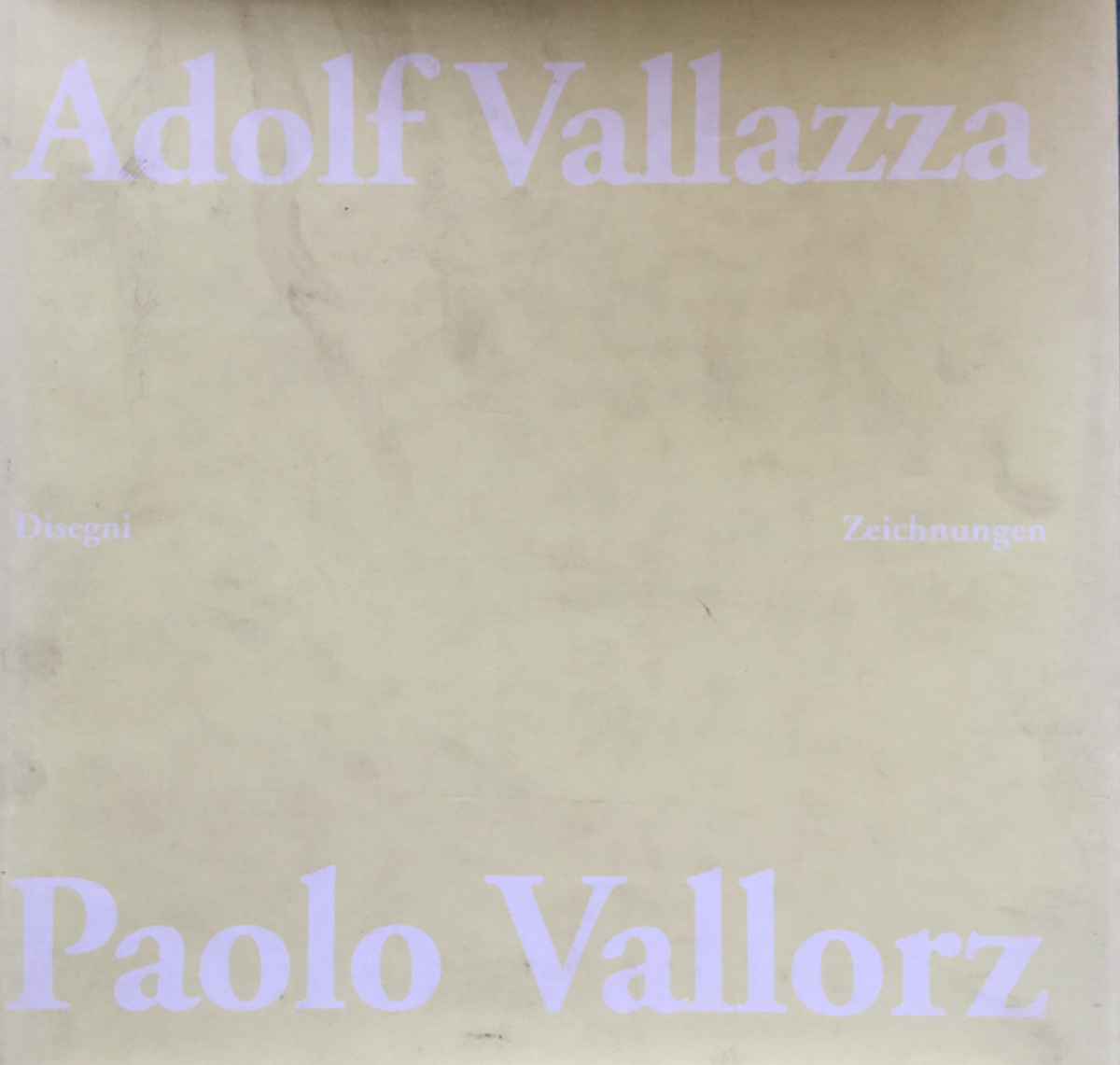 Adolf Vallazza. Paolo Vallorz. Disegni