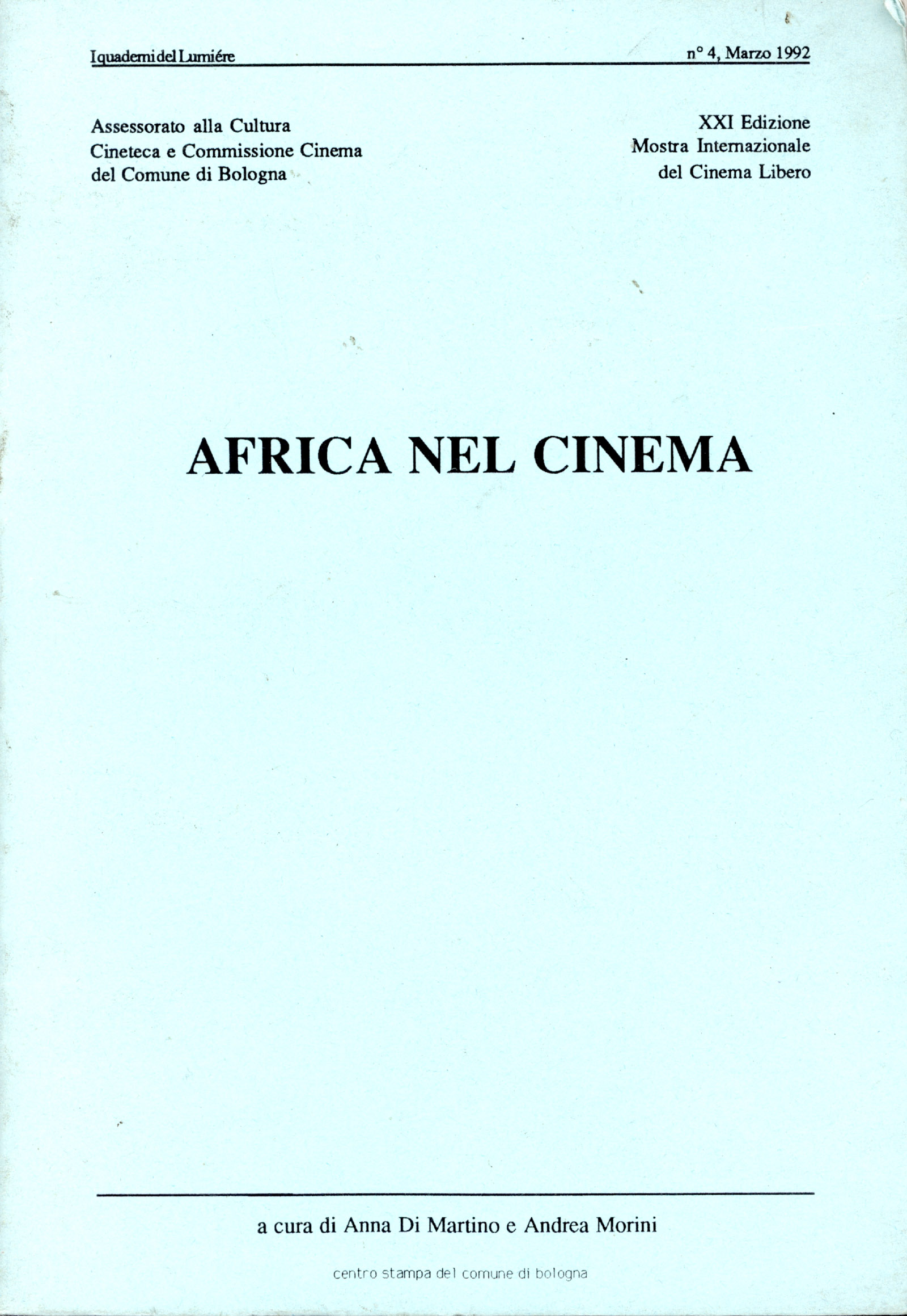 Africa nel cinema