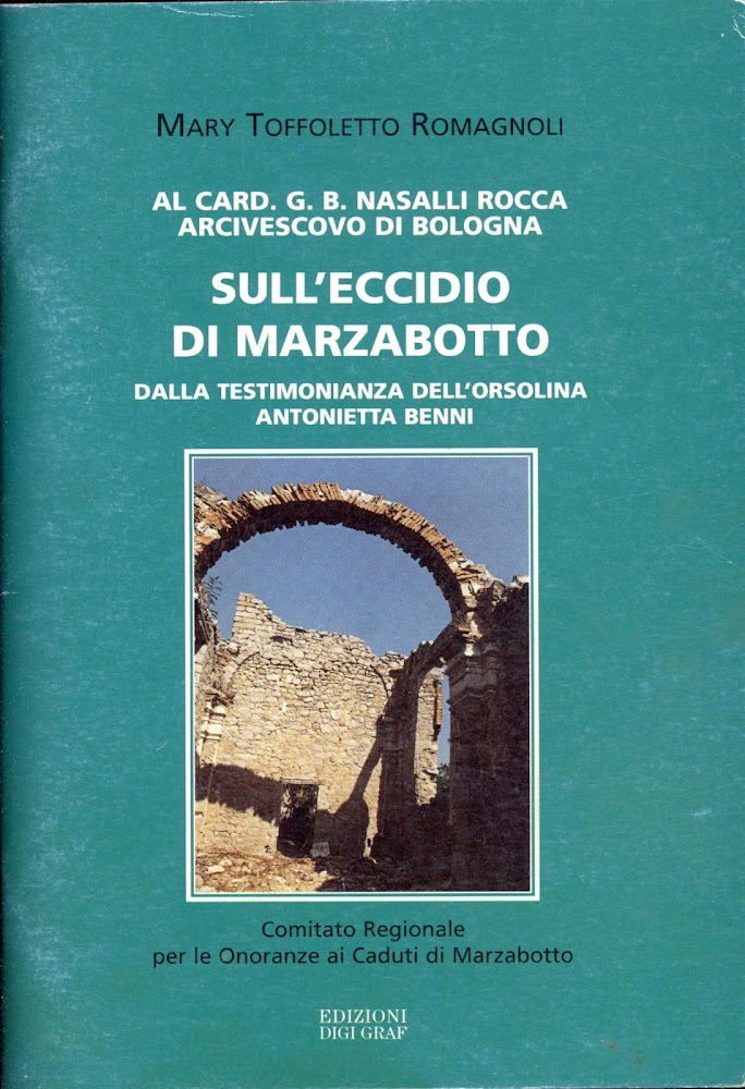 Al card. G.B. Nasalli Rocca arcivescovo di Bologna. Sull'eccidio di …