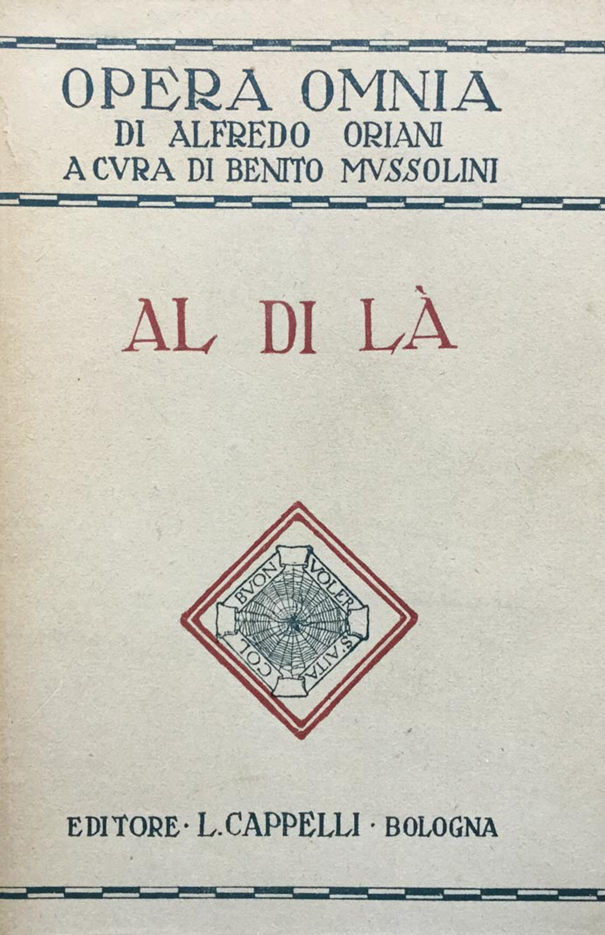 Al di là. Primo volume