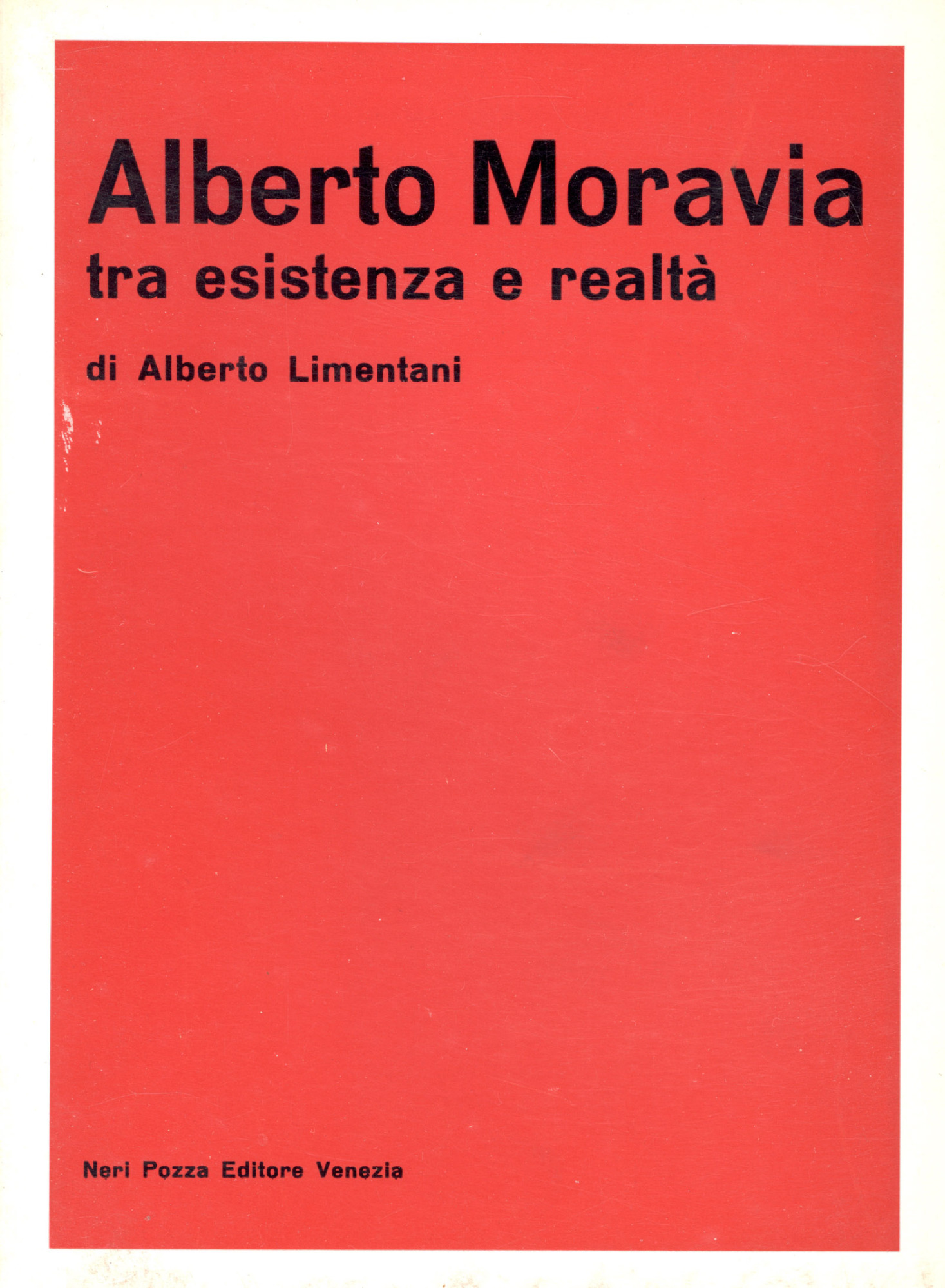 Alberto Moravia tra esistenza e realta