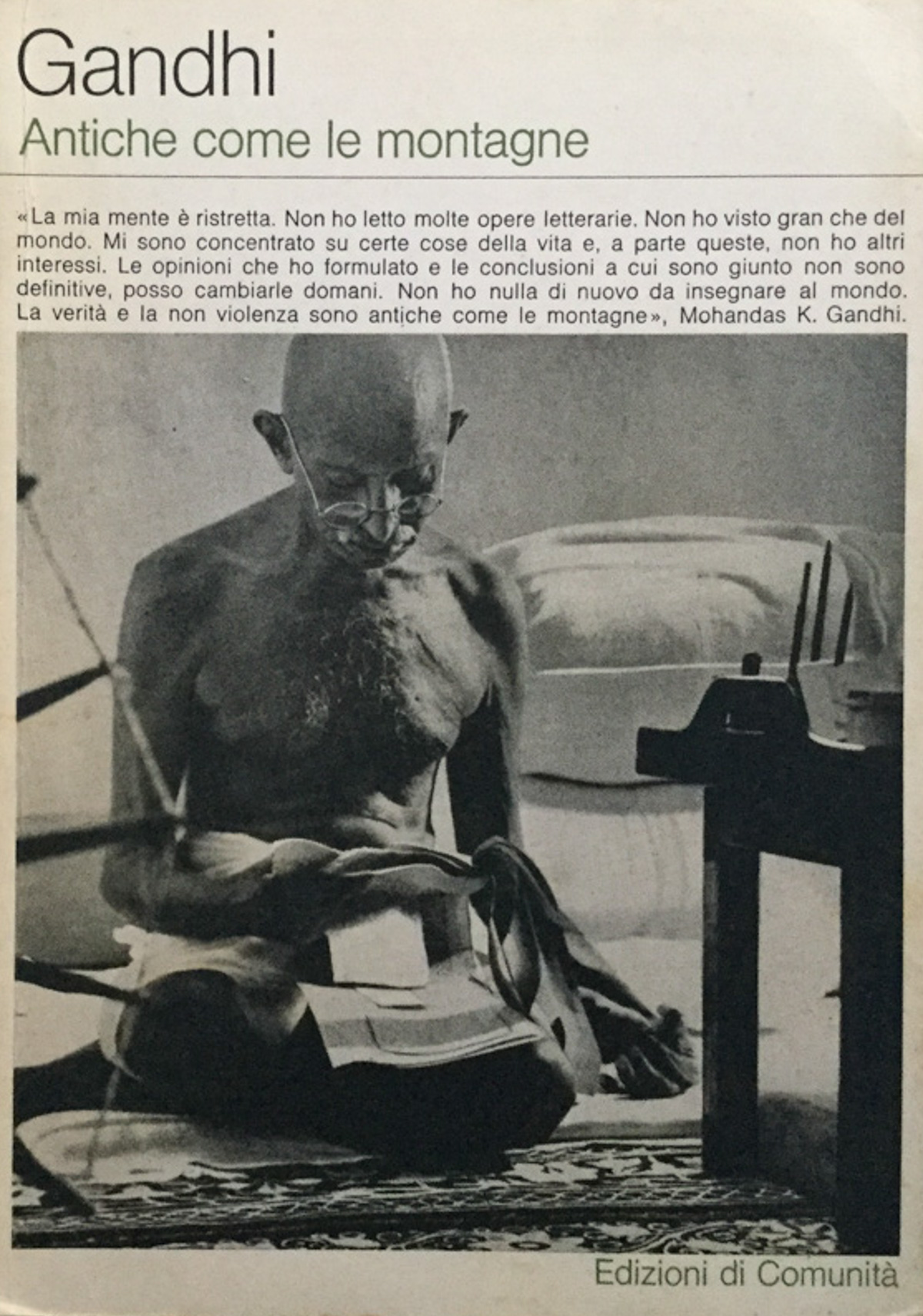 Antiche come le montagne