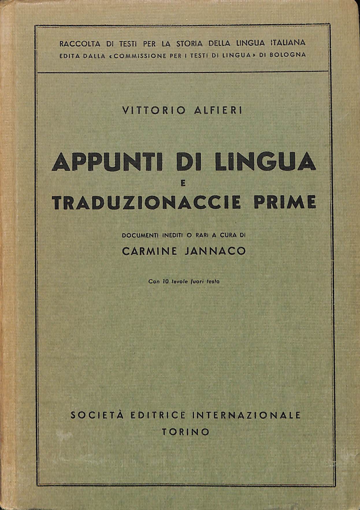 Appunti di lingua e traduzionaccie prime