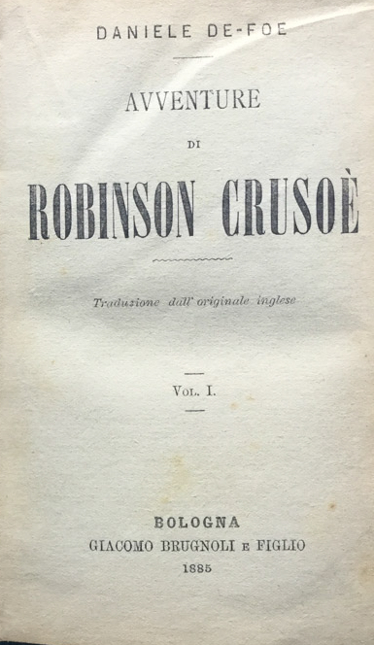 Avventure di Robinson Crusue