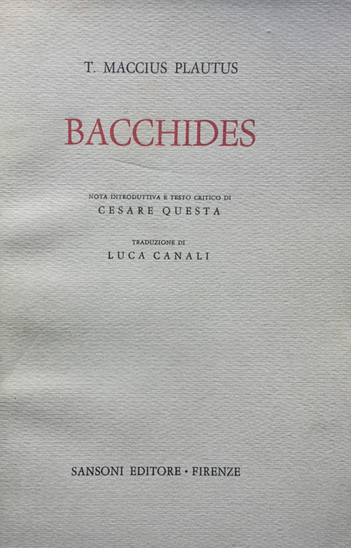 Bacchides