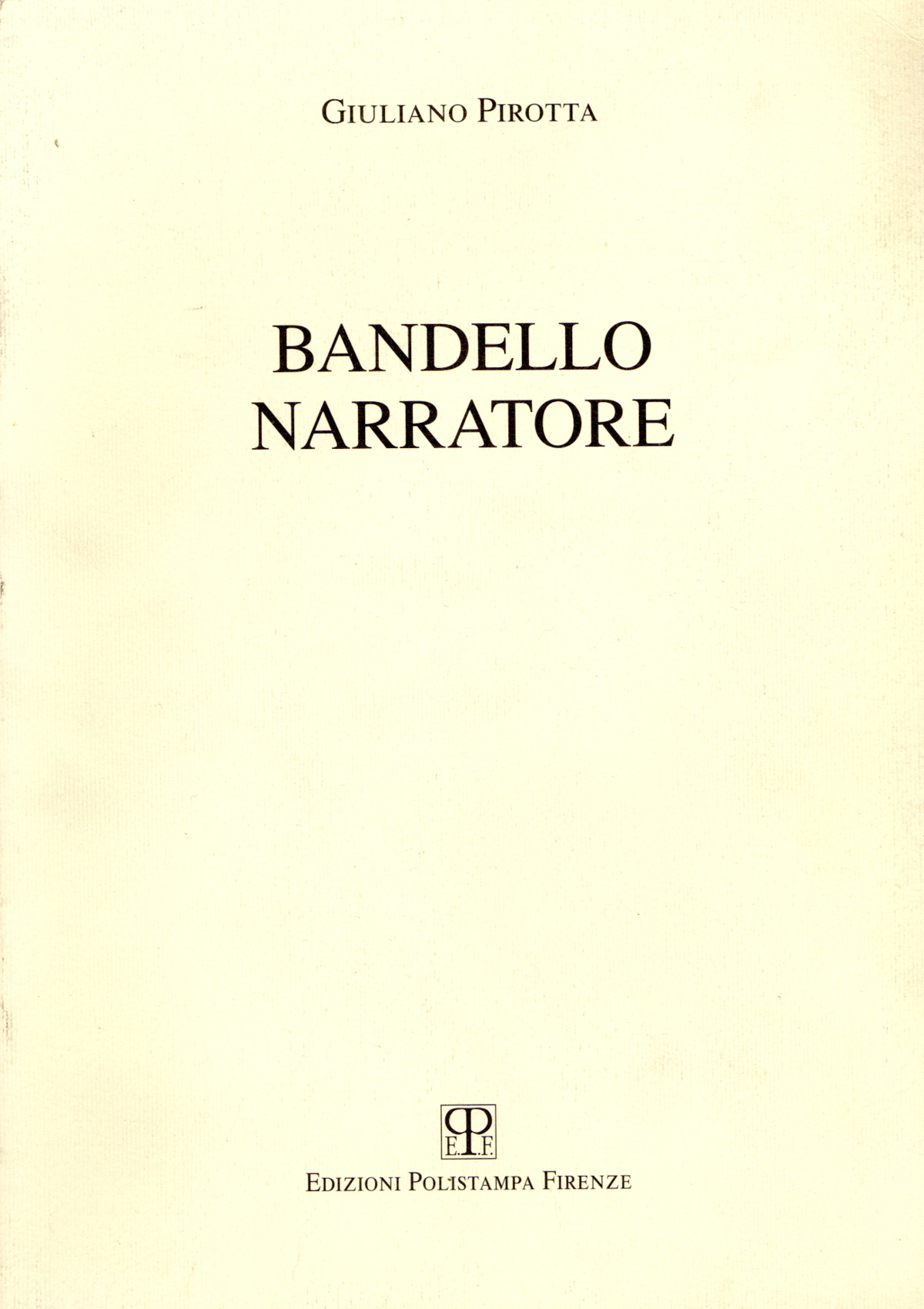 Bandello narratore