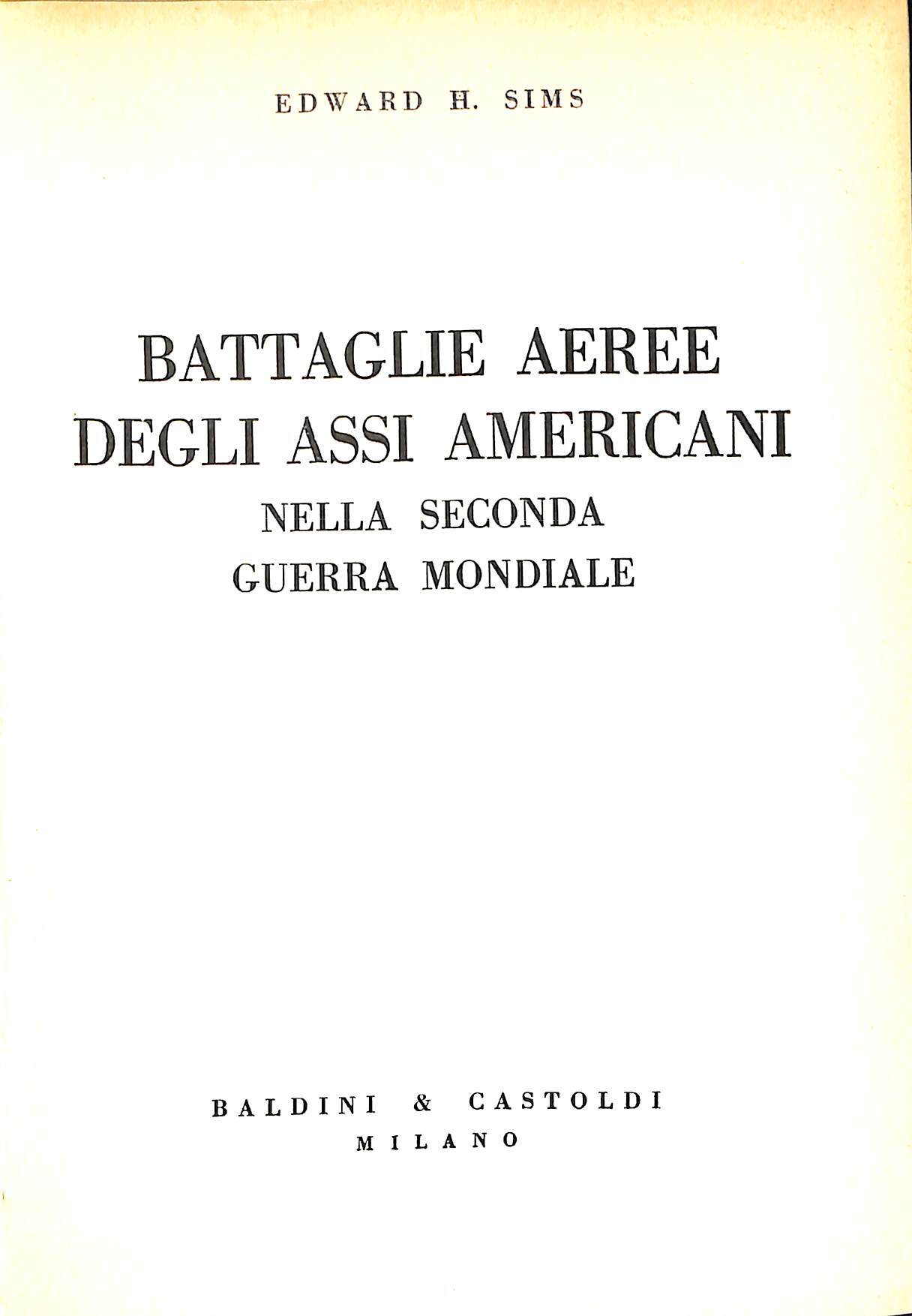 Battaglie aeree degli assi americani nella seconda guerra mondiale