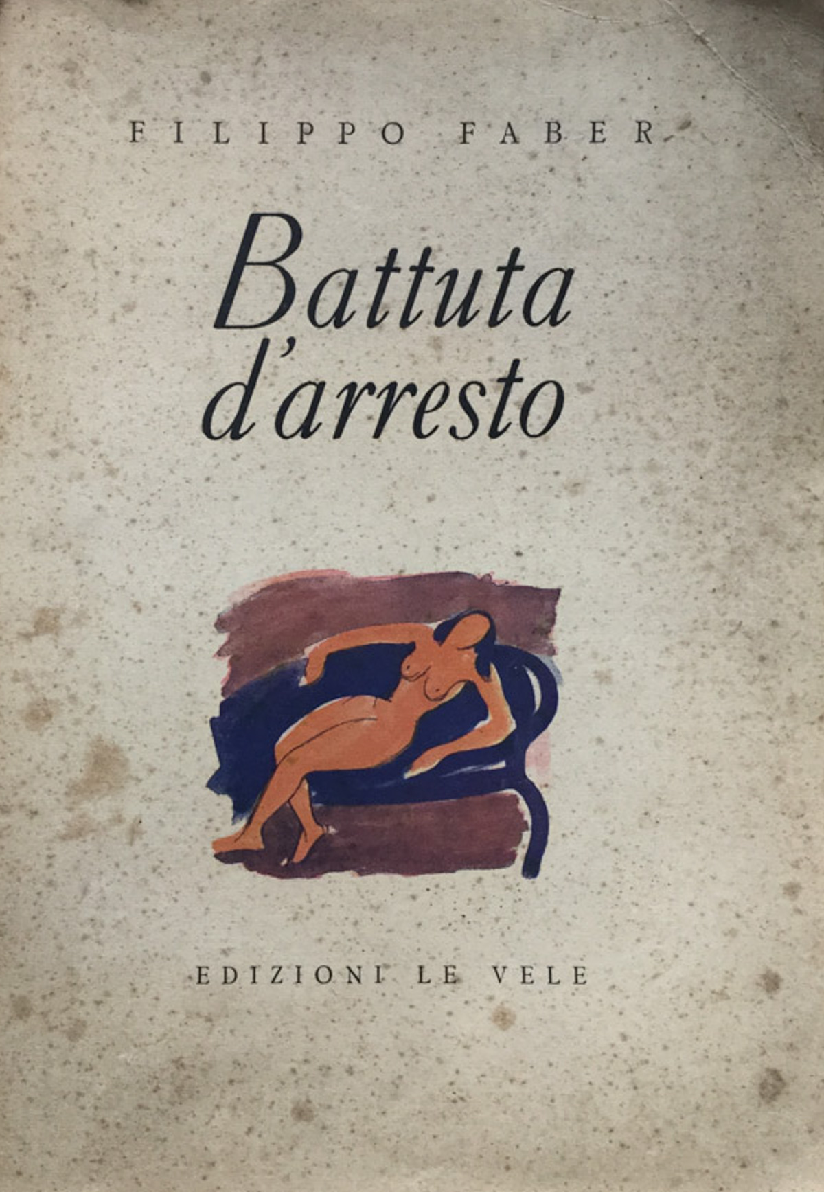 Battuta d'arresto. Rom. Schizzi di Parisot.