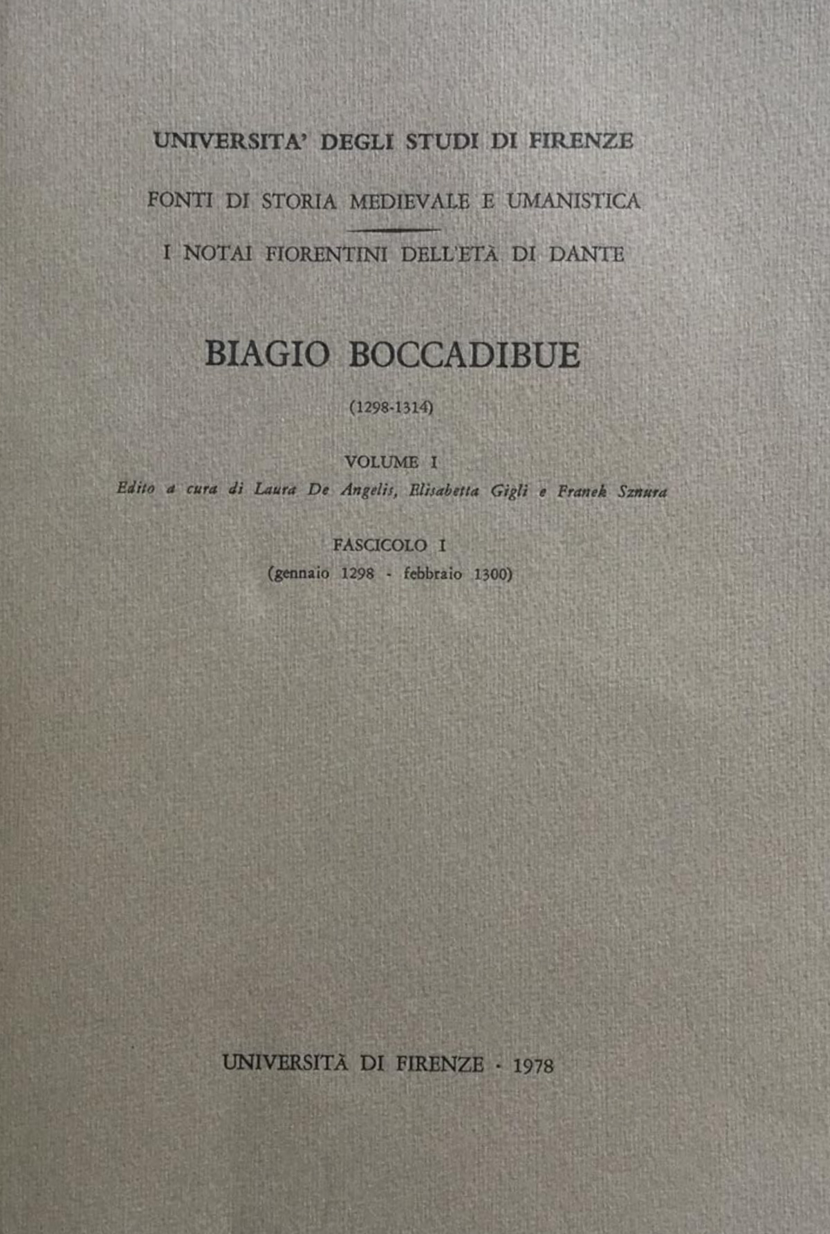 Biagio Boccadibue. Vol.1. Fascicolo 2