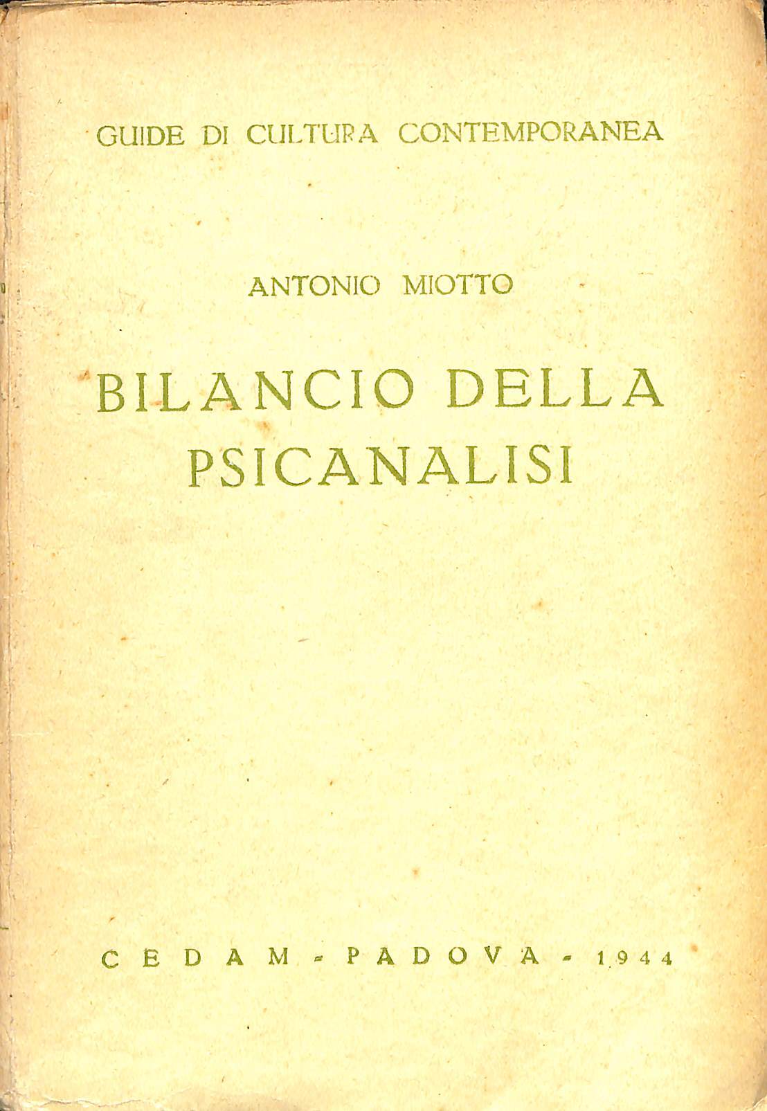 Bilancio della psicanalisi