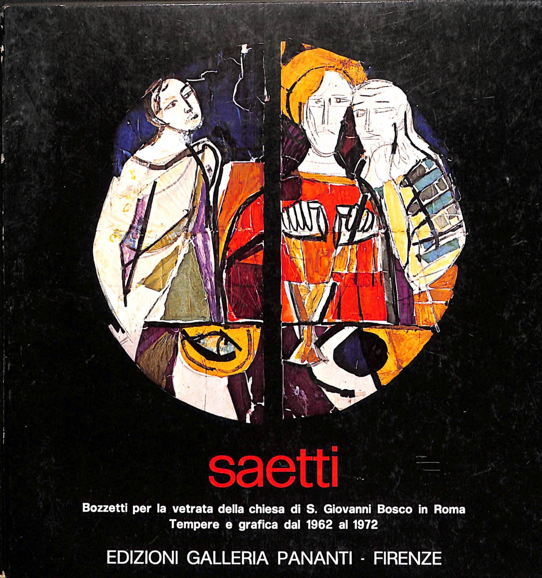 Bozzetti per la vetrata della chiesa di S. Giovanni Bosco …