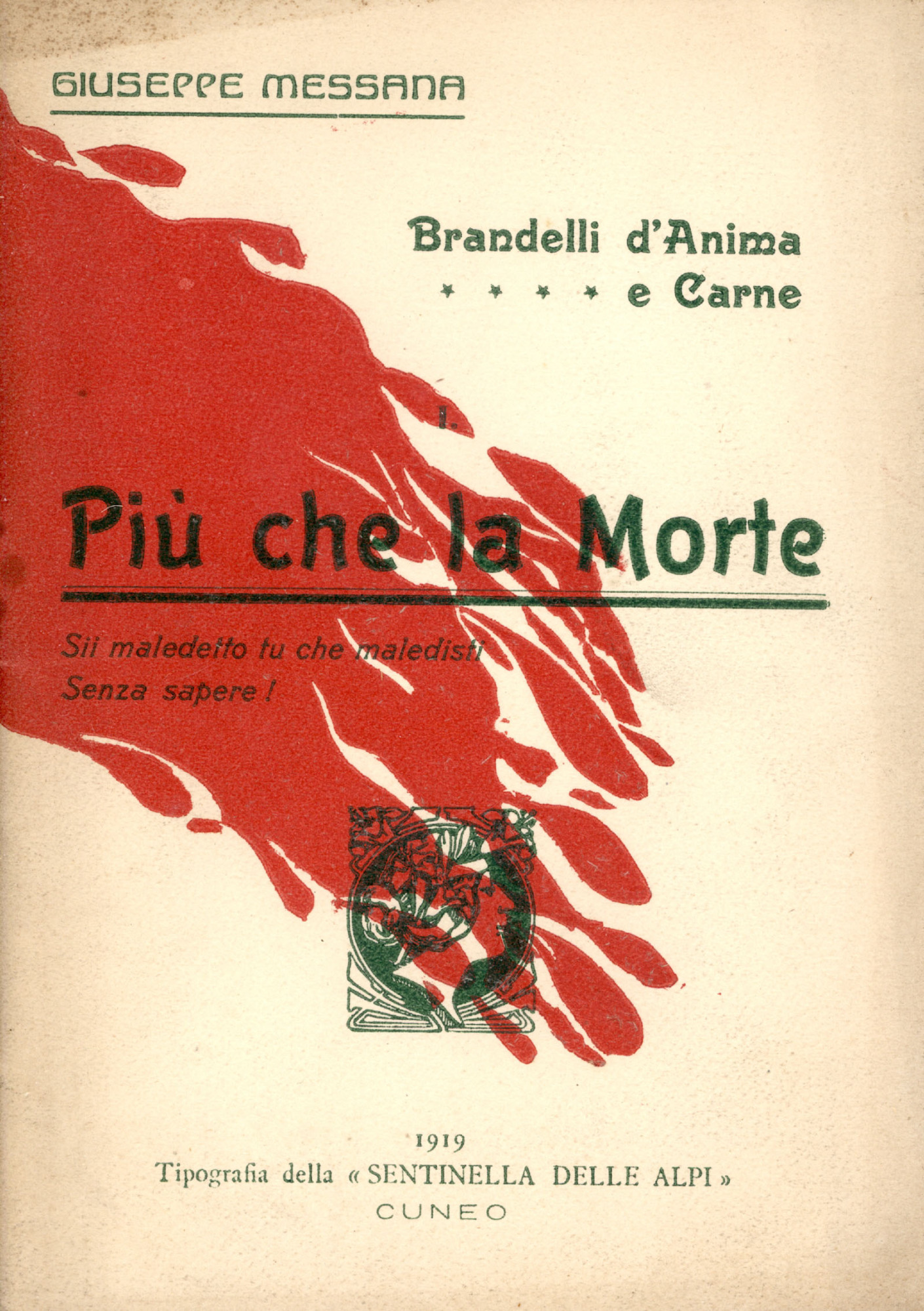 Brandelli d'anima e carne : più che la morte