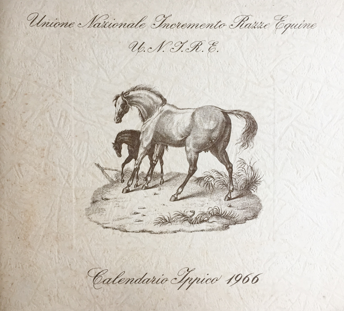 Calendario ippico 1966