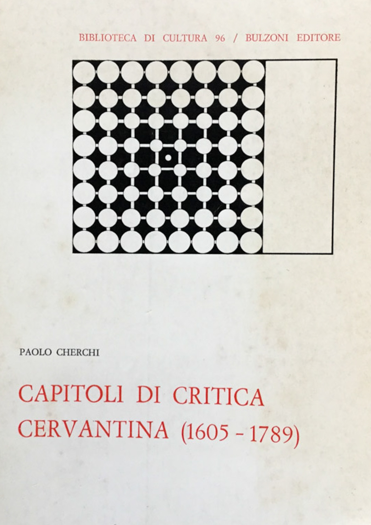 Capitoli di critica cervantina (1605-1789)