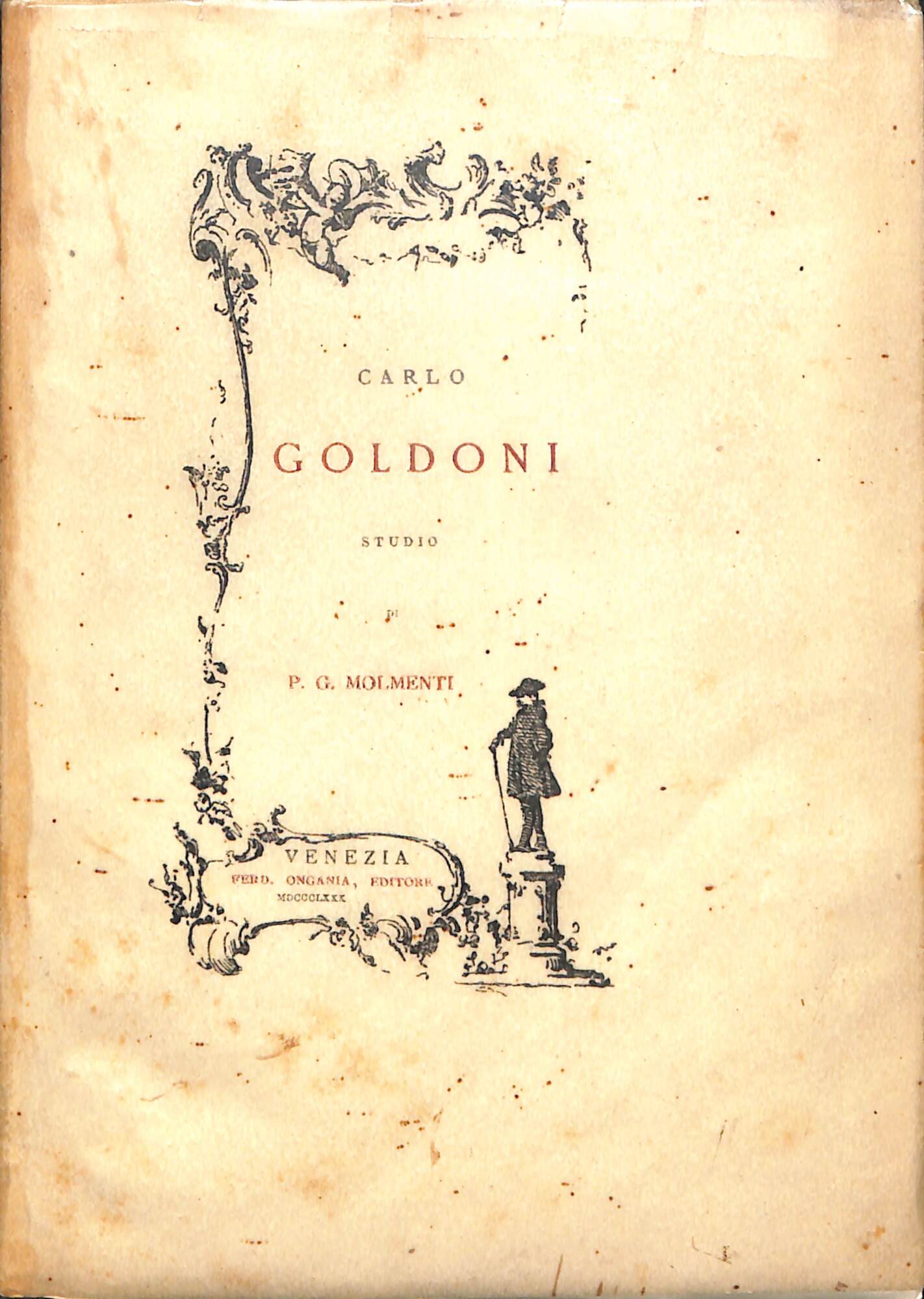 Carlo Goldoni : studio