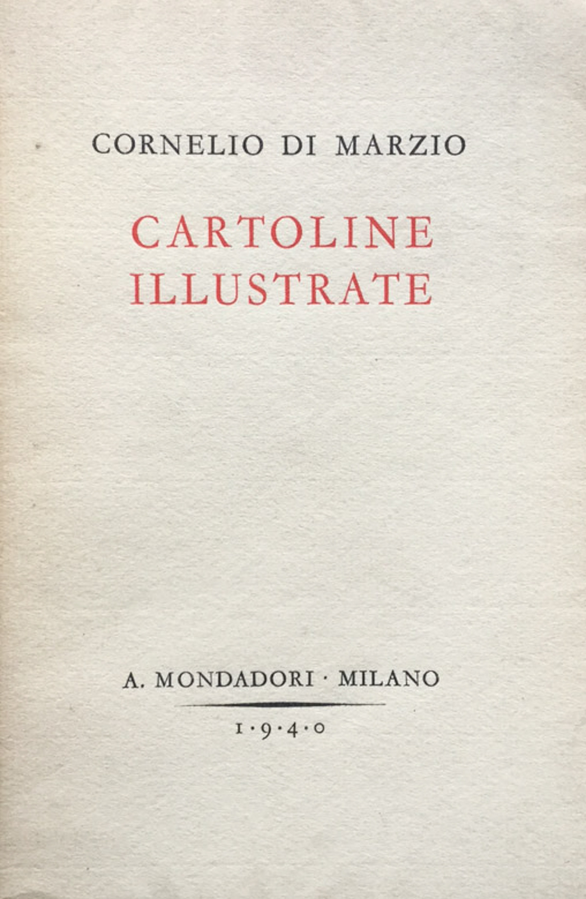 Cartoline illustrate.