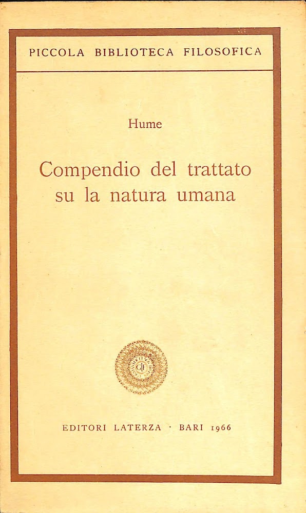 Compendio del trattato su la natura umana