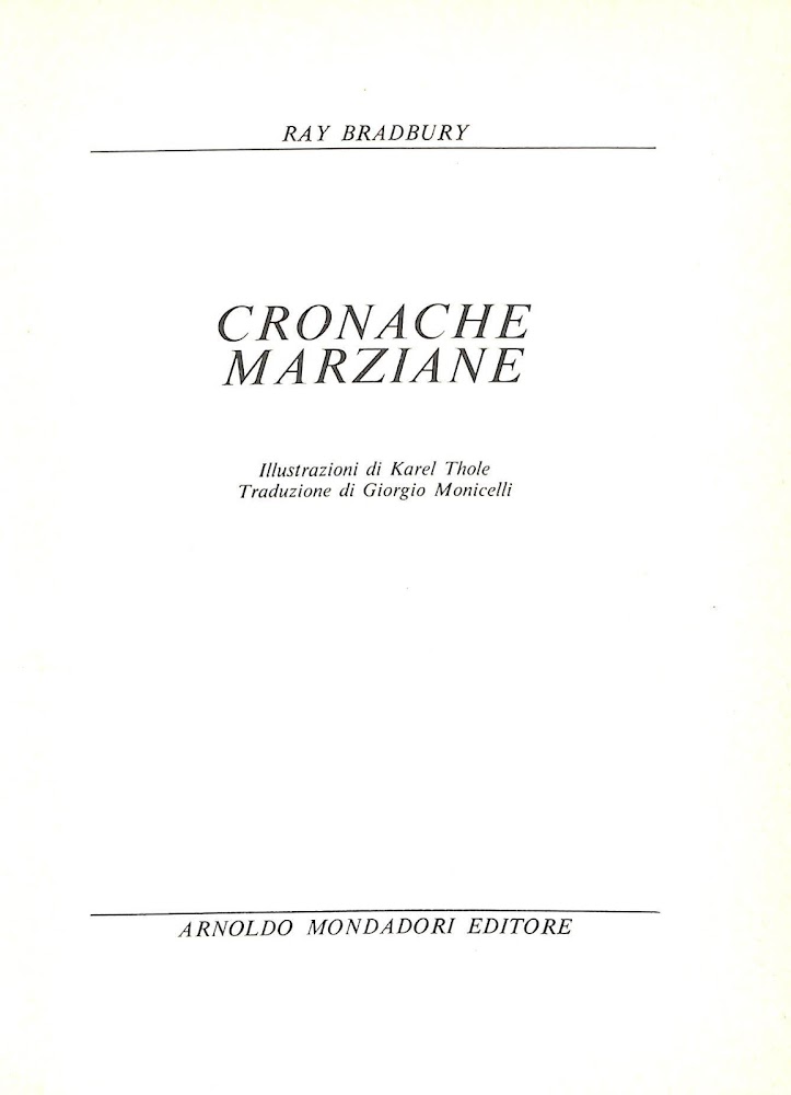 Cronache marziane