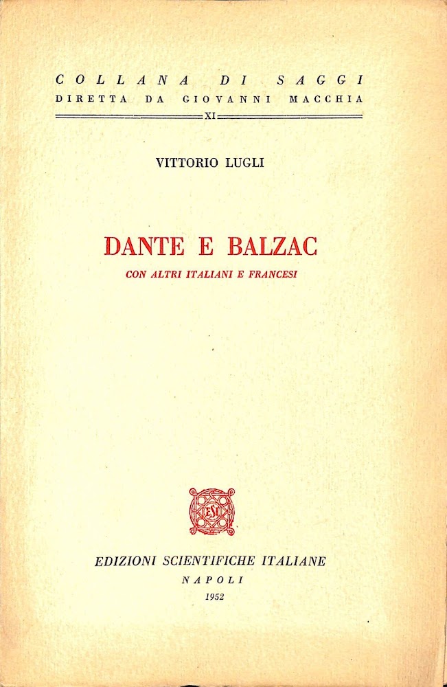 Dante e Balzac con altri italiani e francesi
