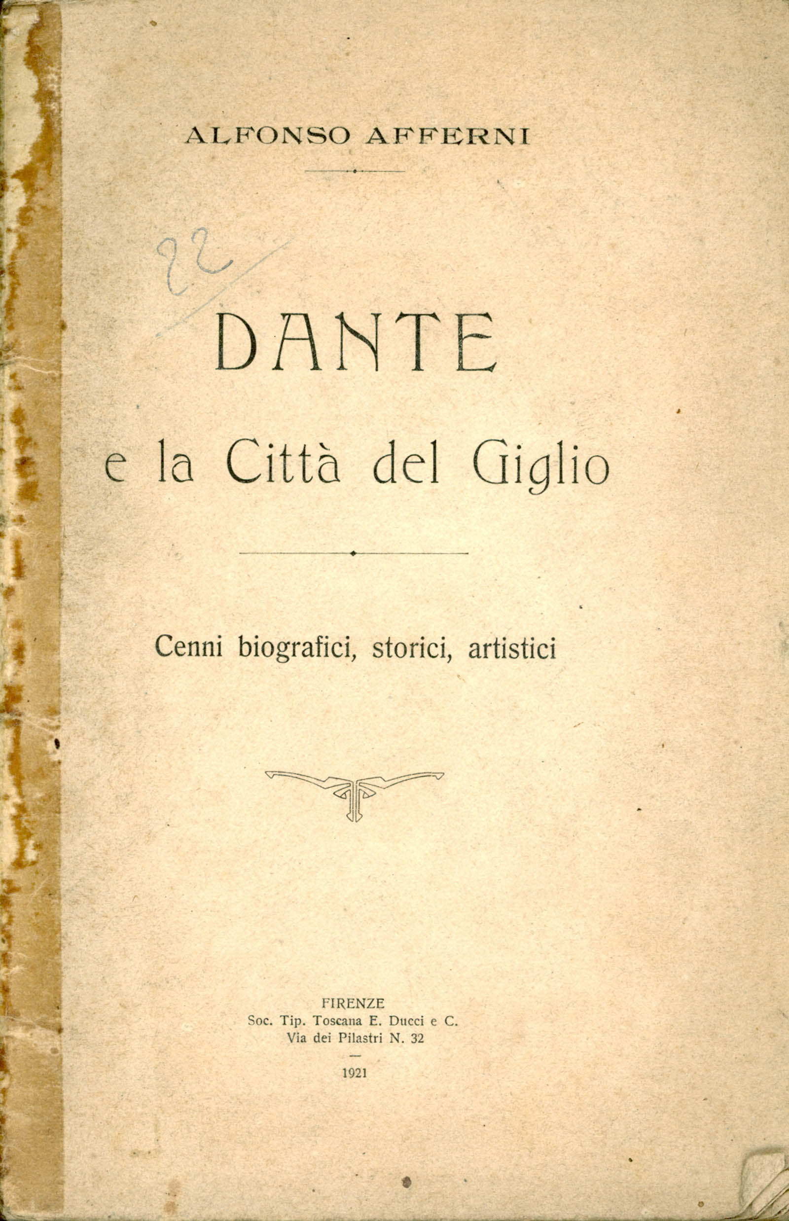 Dante e la Città del Giglio
