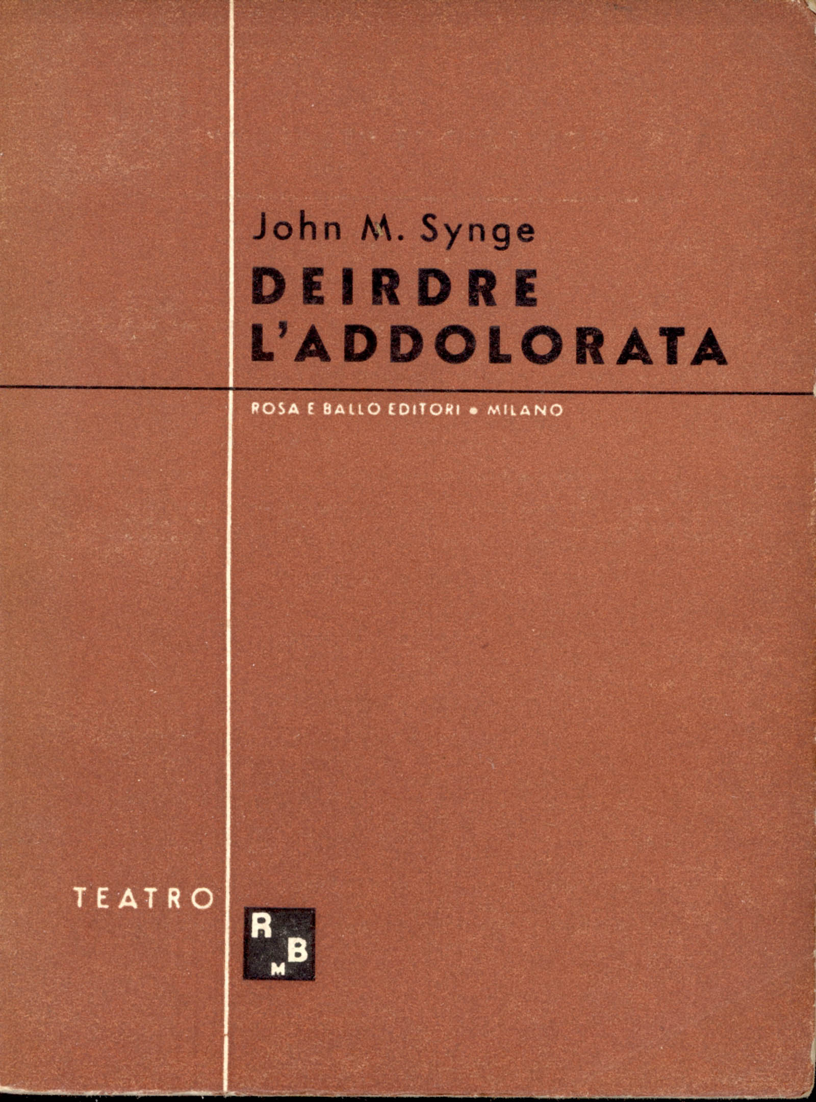 Deirdre l'addolorata