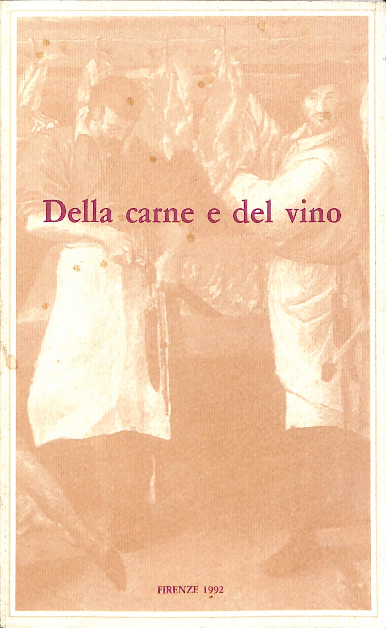 Della carne e del vino